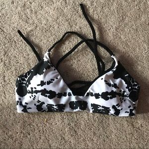 Tye dye bikini top